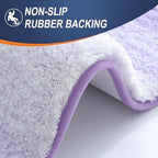 OLANLY Small Bathroom Rugs 24x16, Extra Soft Absorbent Microfiber Bath Rugs - Image 5