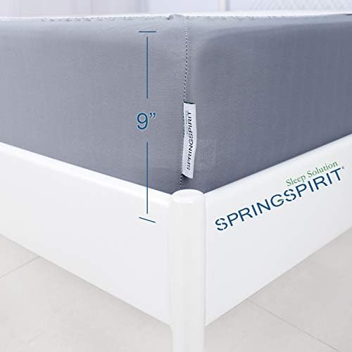 Box Spring Cover King Size with Smooth and Elastic Woven Material - Image 4