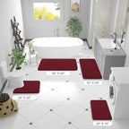OLANLY Large Bathroom Rugs 40x32, Extra Soft Absorbent Chenille Bath Rugs - Image 2