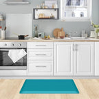 KitchenClouds Kitchen Mat Cushioned Anti Fatigue Kitchen Rug Non Slip Standing Mat Comfort Floor Mats for Sink Office (17.3"x28"- 0.8inch,Green) - Image 7
