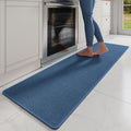 YDKGL Long Kitchen Runner Rugs Kitchen Mat Non Slip Washable Blue 17"x71" by YDKGL