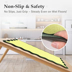 Arenarug Scalloped Kitchen Mats for Floor, Green Kitchen Rugs Set of 2 - Image 5