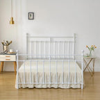 Bed Skirt Full Size Ruffled Bed Skirts with Split Corners - Image 4