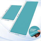 StepRite Kitchen Mats for Floor, 2-Piece Anti-Fatigue Kitchen Rugs, Green - Image 2