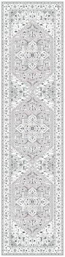 Yamaziot Washable Runner Rug, 2x8 Non-Slip Boho Vintage Hallway Kitchen Rug - Image 3