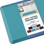 Kitchen Mat Cushioned Anti Fatigue Rug Standing and Comfort Floor Mats by KitchenClouds