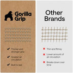 GORILLA GRIP® Slip Resistant Rug Pads for Hardwood Floor, 6x9 Beige - Image 4