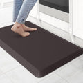 KitchenClouds Kitchen Mat Cushioned Anti Fatigue Kitchen Rug Non Slip Standing Mat Comfort Floor Mats for Sink Office (17.3"x28"- 0.8inch) by KitchenClouds