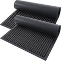 OLANLY 2-Pack Front Door Mats 29.5x17, Waterproof Heavy-Duty Doormats by OLANLY