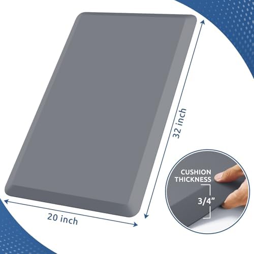 0.8" Thick Kitchen Mat Cushioned Anti Fatigue Rug Comfort Floor Mats - Image 2