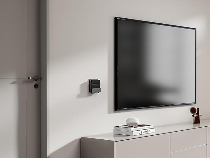 Mount Plus MP-APM-06-01 Streaming Media Player Wall Mounting Bracket for Most Small Narrow Devices Up to 11 lbs. - Apple TV, Roku, Fire TV (Narrow)