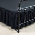 Bed Skirt Full Size Ruffled Bed Skirt with Split Corners by xuandian