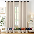 MIULEE Blackout Curtains for Bedroom 2 Panels 40 x 84 Inch Long Champagne by MIULEE