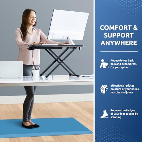 0.8" Thick Kitchen Mat Cushioned Anti Fatigue Rug Comfort Floor Mats - Image 4