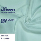 PureFit Wrap Around Ruffled Bed Skirt, Baby Blue, Twin/Full - 18" Drop - Image 6