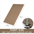 SUMLANS Kitchen Mat for Floor, Washable Non Slip Rugs, Brown - Image 2