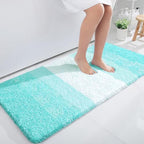 OLANLY Large Bathroom Rugs 50x30, Extra Soft Absorbent Microfiber Bath Rugs by OLANLY