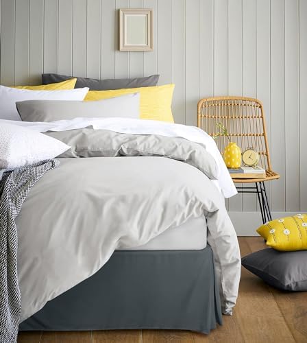 Utopia Bedding Queen Bed Skirt - 20 Pack - Soft Quadruple Pleated Ruffle - Easy Fit with 16 Inch Tailored Drop - Hotel & B&B Quality, Shrinkage and Fade Resistant (Queen, Grey) - Image 6