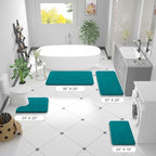 OLANLY Bathroom Rugs 36x24, Extra Soft Absorbent Chenille Bath Rugs - Image 2