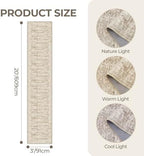3x20 Runner Rug Non Slip,Washable Hallway Runner Rug,Brown - Image 2