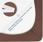 Box Spring Cover Queen Size with Smooth and Elastic Woven Material - Image 4