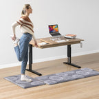 LuxStep Kitchen Mats for Floor,0.47 inch Thicker Cushioned Rug Anti-Fatigue Mats for Kitchen Decor Accessories,Waterproof Non-Slip Mats and Rugs Set for Office,Laundry 17.3"×29"+17.3"×47",Grey - Image 7