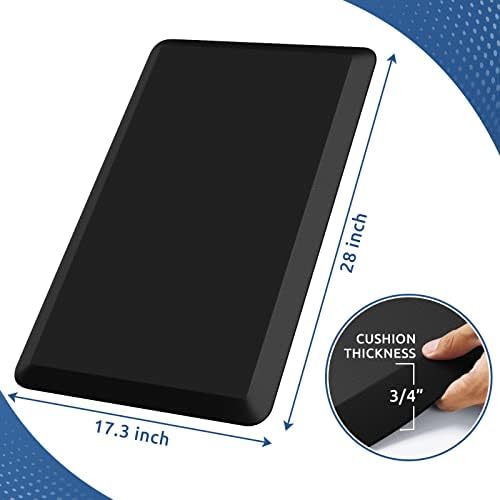0.8" Thick Kitchen Mat Cushioned Anti Fatigue Rug Comfort Floor Mats - Image 2