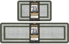 Mattitude Kitchen Mats Set of 2,Cushioned Anti-Fatigue Non-Skid Rug Sets by Mattitude