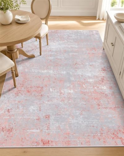 OLANLY 3x5 Washable Accent Rug, Soft Non Slip Carpet for Entryway Bedside by OLANLY