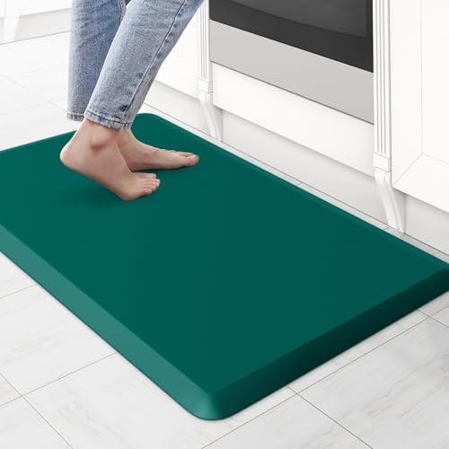 Kitchen Mat Cushioned Anti Fatigue Rug Standing and Comfort Floor Mats by KitchenClouds