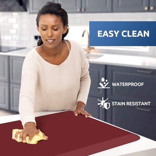0.8" Thick Kitchen Mat Cushioned Anti Fatigue Rug Comfort Floor Mats - Image 3
