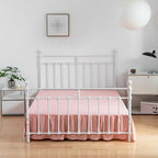Bed Skirt Full Size Ruffled Bed Skirts with Split Corners - Image 3