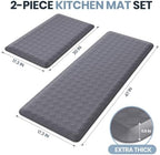 TranquilRelax 4/5 Inch Cushioned Anti Fatigue Kitchen Mats for Floor, Grey - Image 2