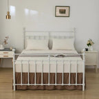Bed Skirt Full Size Ruffled Bed Skirts with Split Corners - Image 5