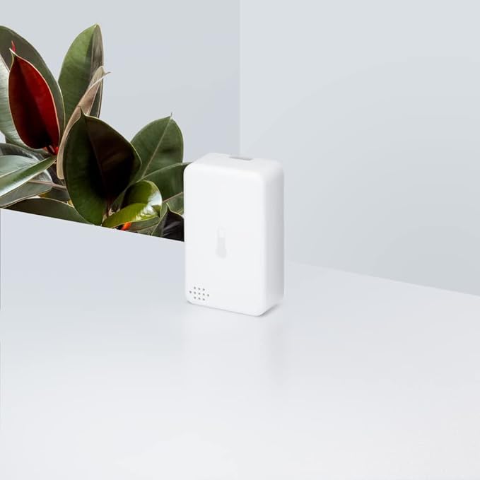 Centralite Zigbee Temperature & Humidity Sensor by Ezlo – Monitors Temperature and Humidity Levels Across Your Home – Ideal for Bedrooms, Living Rooms, and Nurseries. Works with Alexa and Zigbee Hubs