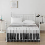 Bed Skirt Full Size Ruffled Bed Skirts with Split Corners - Image 5