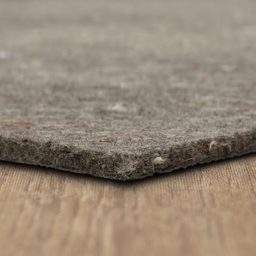 Mohawk Home Non Slip Rug Pad 10' x 13' - 3/8" Thick Felt + Latex Rubber Gripper - Dual Surface Cushion for Hardwood, Carpet, Tile Floors, Made in USA by MohawkHome