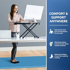 0.8" Thick Kitchen Mat Cushioned Anti Fatigue Rug Comfort Floor Mats - Image 4