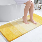 OLANLY Bathroom Runner Rug 47x24, Extra Soft Absorbent Microfiber Bath Rugs by OLANLY