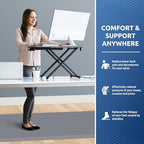 0.8" Thick Kitchen Mat Cushioned Anti Fatigue Rug Comfort Floor Mats - Image 4