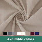 Wrap Around Full Size Bed Skirt Split Corners 14" Drop-Elastic Dust Ruffle - Image 6