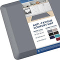 0.8" Thick Kitchen Mat Cushioned Anti Fatigue Rug Comfort Floor Mats by KitchenClouds