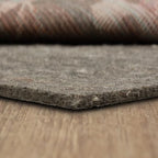 Mohawk Home Non Slip Rug Pad 6' Round - 3/8" Thick Felt + Latex Rubber Gripper - Dual Surface Cushion for Hardwood, Carpet, Tile Floors, Made in USA by MohawkHome