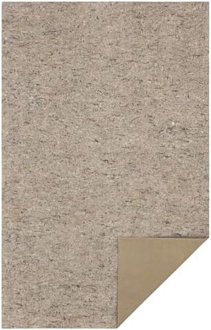 Mohawk Home Non Slip Rug Pad 5' 9" x 9'- 1/4" Thick Felt + Latex Rubber Gripper - Dual Surface Cushion for Hardwood, Carpet, Tile Floors, Made in USA - Image 6