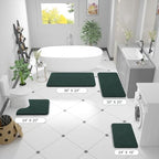 OLANLY Bathroom Rugs 36x24, Extra Soft Absorbent Chenille Bath Rugs - Image 2