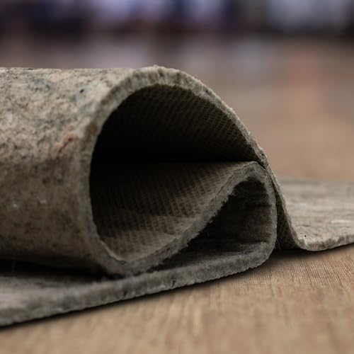 Mohawk Home Non Slip Rug Pad 2' x 20'- 1/4" Thick Felt + Latex Rubber Gripper - Dual Surface Cushion for Hardwood, Carpet, Tile Floors, Made in USA - Image 6