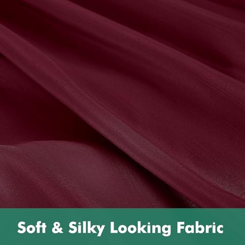 Wrap Around Queen Size Bed Skirt Split Corner 14" Drop-Elastic Dust Ruffle - Image 7