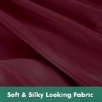 Wrap Around Full Size Bed Skirt Split Corners 14" Drop-Elastic Dust Ruffle - Image 7