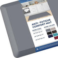 0.8" Thick Kitchen Mat Cushioned Anti Fatigue Rug Comfort Floor Mats by KitchenClouds