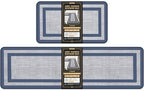 Mattitude Kitchen Mats Set of 2,Cushioned Anti-Fatigue Non-Skid Rug Sets by Mattitude